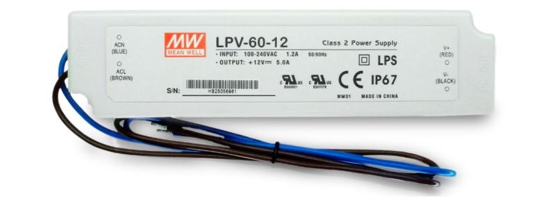 Mean Well LPV power supplies